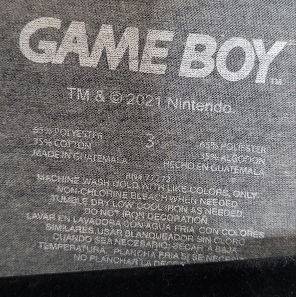 Women's GameBoy T-Shirt size3 - Picture 3 of 3